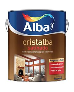 Cristalba Satinado 4 Lt