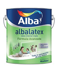 Albalatex Mate Blanco 4 Lt
