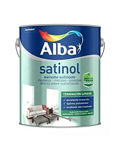 Alba Satinol Balance Al Agua Blanco 20 Lt