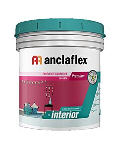 Anclaflex Látex Premium Interior Mate Blanco 1lt