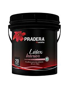 Anclaflex Pradera Látex Interior Mate Blanco 4lt Anclaflex