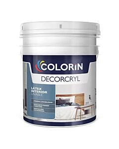 Decorcryl Lavable Mate Blanco 10 Lt