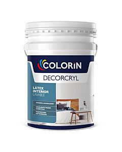 Decorcryl Lavable Mate Blanco 20 Lt