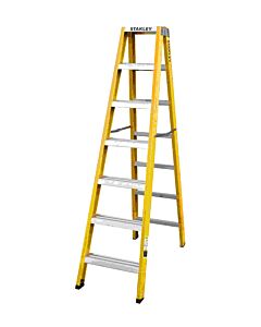 Escalera Doble Acceso Dieléctrica 7 Escalones Stanley