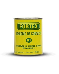 Adhesivo De Contacto Fortex 1 Lt
