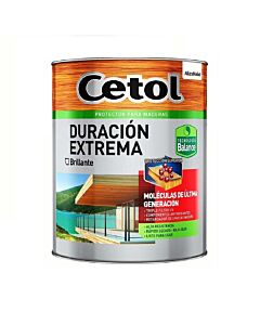Cetol Balance Duración Extrema Brillante Caoba 1 Lt