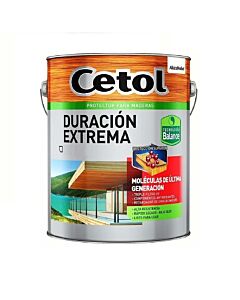Cetol Balance Duración Extrema Satinado Caoba 4 Lt