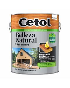 Cetol Belleza Natural Mate Incoloro 4lt
