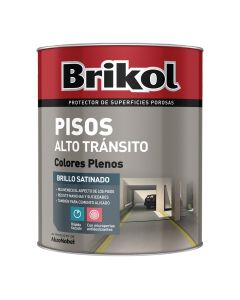 Brikol Pisos Alto Tránsito Blanco 1 Lt