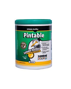 Suprabond Acrílico Pintable Blanco 1 Kg