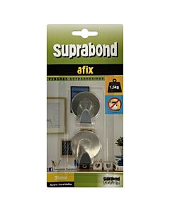Suprabond Afix Percha De Acero 35 Mm x 2 Unidades