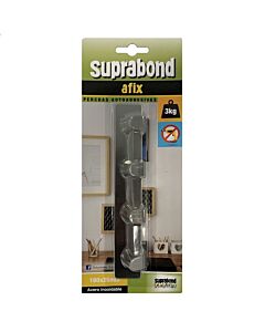 Suprabond Afix Perchero De Acero 4 Ganchos