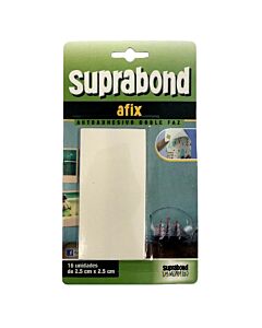 Suprabond Afix Placas Doble Faz 2.5 Cm x 16 Unidades