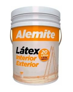 Alemite Latex Int-Ext Blanco 20Lt