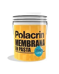 Polacrin Membrana En Pasta 20 Blanco Lt