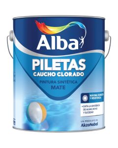 Piletas Alba Caucho 4 Lt