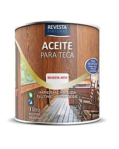 Revesta 4970 Aceite Para Teca 1 Lt