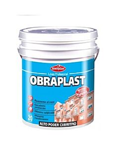 Sinteplast Obraplast Enduido Interior Exterior 20 Lt