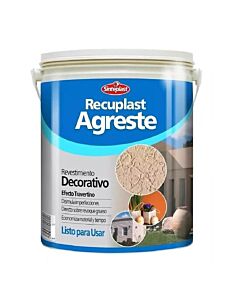 Sinteplast Recuplast Agreste Medio Blanco 25 Kg