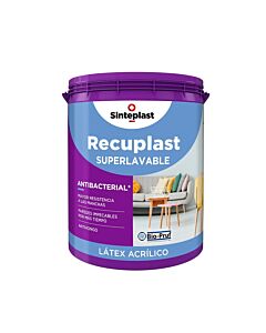 Sinteplast Recuplast Superlavable Mate Blanco 10 Lt