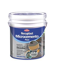 Sinteplast Recuplast Microcemento Base Fina 20 Kg