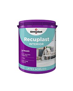 Sinteplast Recuplast Interior Satinado Blanco 20 Lt