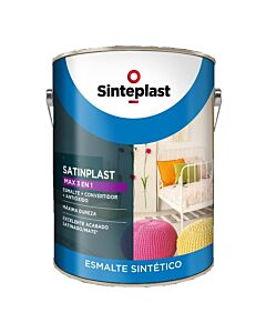 Sinteplast Esmalte Satinplast Blanco Satinado 4 Lt