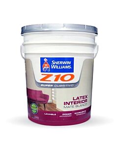 Z10 Látex Supercubritivo Mate Blanco 20 Lt