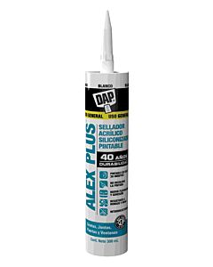 Dap Alex Plus Sellador Acrilico Blanco 300 ML