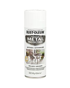 Rust Oleum Metal Protection Brillante Blanco 340 Gr