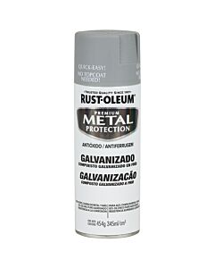 Rust Oleum Metal Protection Galvanizado Gris 454 Gr